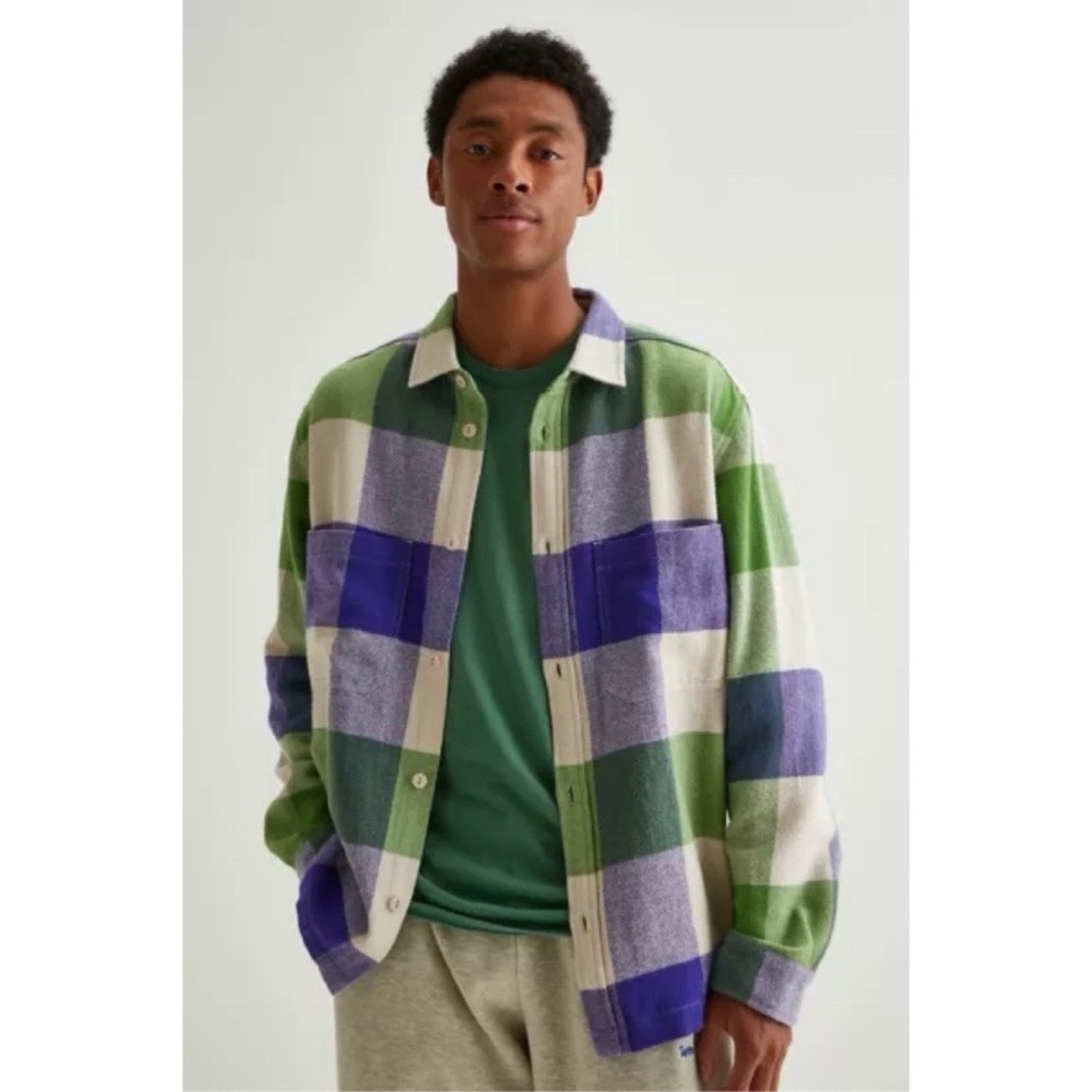 BDG Urban outfitters buffalo Big Mac plaid flannel shirt jacket